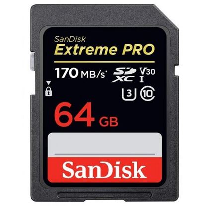 Picture of Thẻ nhớ SDXC SanDisk Extreme Pro U3 V30 1133 x 64GB 170MB/s