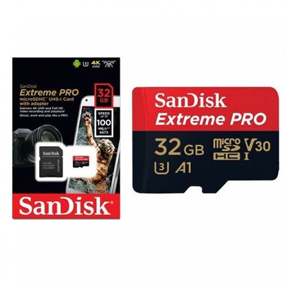 Picture of Micro SD SanDisk Extreme Pro 32gb / 667x / 100Mb/s