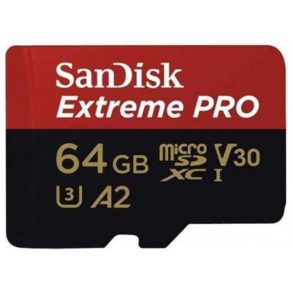 Picture of Micro SD SanDisk Extreme Pro V30 A2 64GB 170MB/s